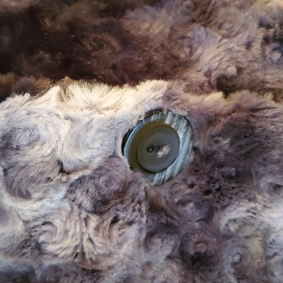 Ladies jacket, Vine Street, Size Medium, gray tones, soft, waist length, lined. - Picture 3 of 10